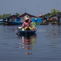 Cambodge, Tonlé Sap, siem rep